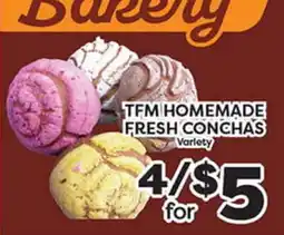 Torres Supermercado TFM HOMEMADE FRESH CONCHAS offer