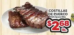 Torres Supermercado Pork Spare Ribs offer