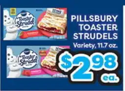 Torres Supermercado PILLSBURY TOASTER STRUDEL offer