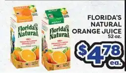 Torres Supermercado FLORIDA'S NATURAL ORANGE JUICE offer