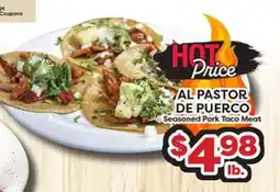 Torres Supermercado AL PASTOR DE PUERCO offer