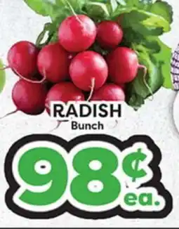 Torres Supermercado RADISH Bunch offer