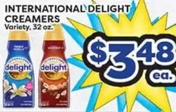 Torres Supermercado INTERNATIONAL DELIGHT CREAMERS offer