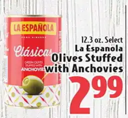 Eurofresh Market La Española Olives Stuffed with Anchovies offer