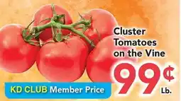 Eurofresh Market Cluster Tomatoes on the Vine offer