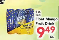 Eurofresh Market Rani Float Mango Fruit Drink offer