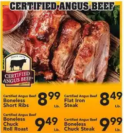 Eurofresh Market CERTIFIED ANGUS BEEF offer