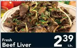 Eurofresh Market Fresh Beef Liver offer