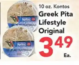 Eurofresh Market Greek Pita Lifestyle Original offer