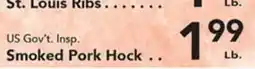 Eurofresh Market US Gov't Insp. Smoked Pork Hock offer