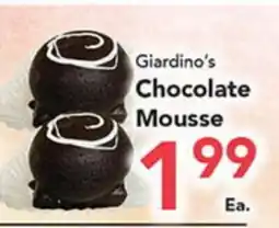 Eurofresh Market Giardino's Chocolate Mousse offer