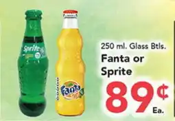 Eurofresh Market Fanta or Sprite offer