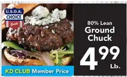 Eurofresh Market 80% Lean Ground Chuck offer