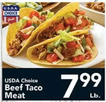 Eurofresh Market USDA Choice Beef Taco Meat offer