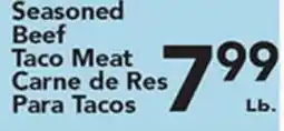 Eurofresh Market Seasoned Beef Taco Meat offer