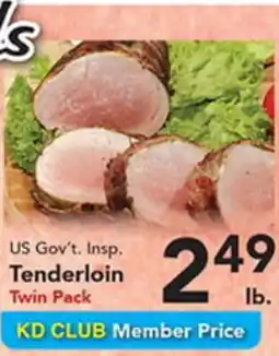 Eurofresh Market US Gov't Insp. Tenderloin offer