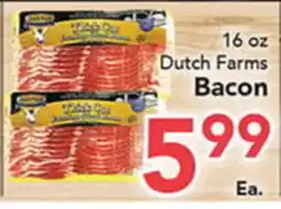 Eurofresh Market Dutch Farms Bacon offer