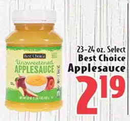 Eurofresh Market Select Best Choice Applesauce offer