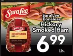 Eurofresh Market Sara Lee Boneless Hickory Smoked Ham offer