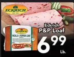 Eurofresh Market Eckrich P&P Loaf offer