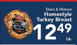 Eurofresh Market Dietz & Watson Homestyle Turkey Breast offer
