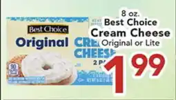 Eurofresh Market Best Choice Original or Lite Cream Cheese offer