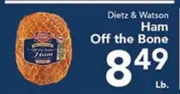 Eurofresh Market Dietz & Watson Ham Off the Bone offer