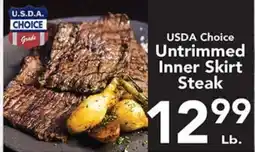 Eurofresh Market USDA Choice Untrimmed Inner Skirt Steak offer