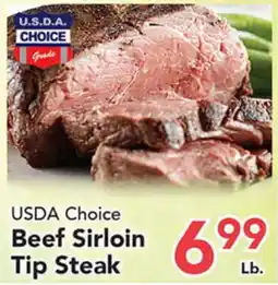 Eurofresh Market USDA Choice Beef Sirloin Tip Steak offer