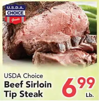 Eurofresh Market USDA Choice Beef Sirloin Tip Steak offer