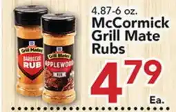 Eurofresh Market 4.87-6 oz. McCormick Grill Mate Rubs offer