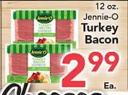 Eurofresh Market 12 oz. Jennie-O Turkey Bacon offer