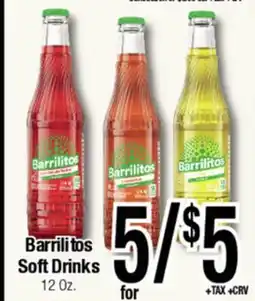 Big Saver Foods Barrilitos Soft Drinks offer