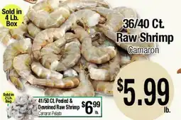 Big Saver Foods 36/40 Ct Raw Shrimp offer