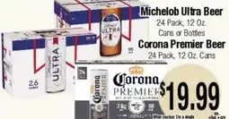 Big Saver Foods Michelob Ultra Beer, Corona Premier Beer offer
