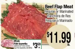 Big Saver Foods Beef Flap Meat offer