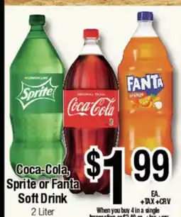 Big Saver Foods Coca-Cola, Sprite or Fanta Soft Drink offer