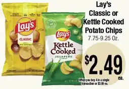 Big Saver Foods Lay's Classic or Kettle Cooked Potato Chips offer