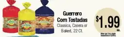 Big Saver Foods Guerrero Com Tostadas offer