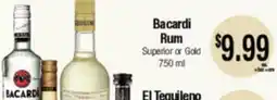 Big Saver Foods Bacardi Rum offer