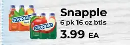 Sunset Foods Snapple offer