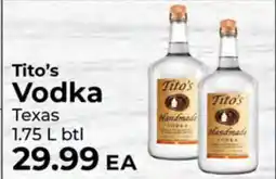 Sunset Foods Tito's Vodka offer