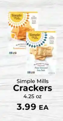 Sunset Foods Simple Mills Crackers offer