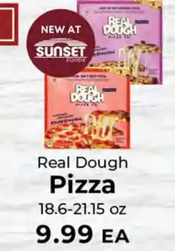 Sunset Foods Real Dough Pizza offer