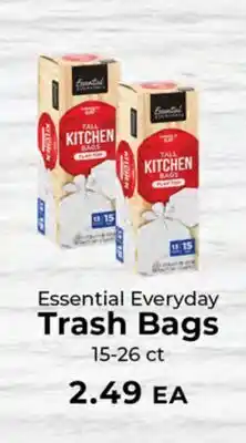 Sunset Foods Essential Everyday Trash Bags offer