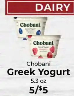 Sunset Foods Chobani Greek Yogurt offer