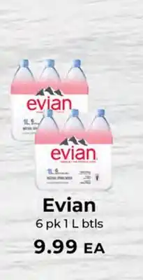 Sunset Foods Evian offer