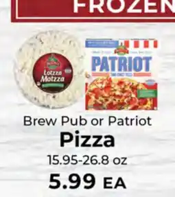 Sunset Foods Brew Pub or Patriot Pizza offer