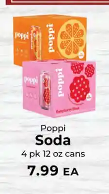 Sunset Foods Poppi Soda offer