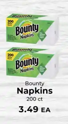 Sunset Foods Bounty Napkins offer
